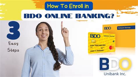 bdo personal online banking enrollment services